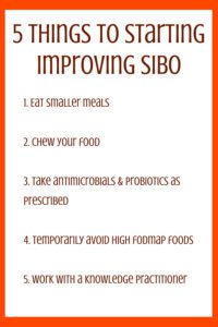 SIBO Treatment Tips