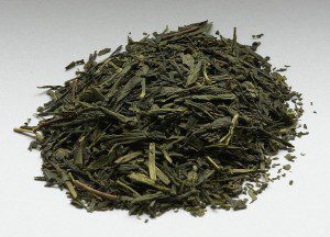 Grean tea leaves